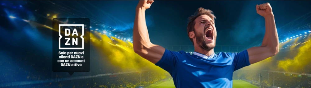 Promozione Daznbet solo per i clienti DAZN